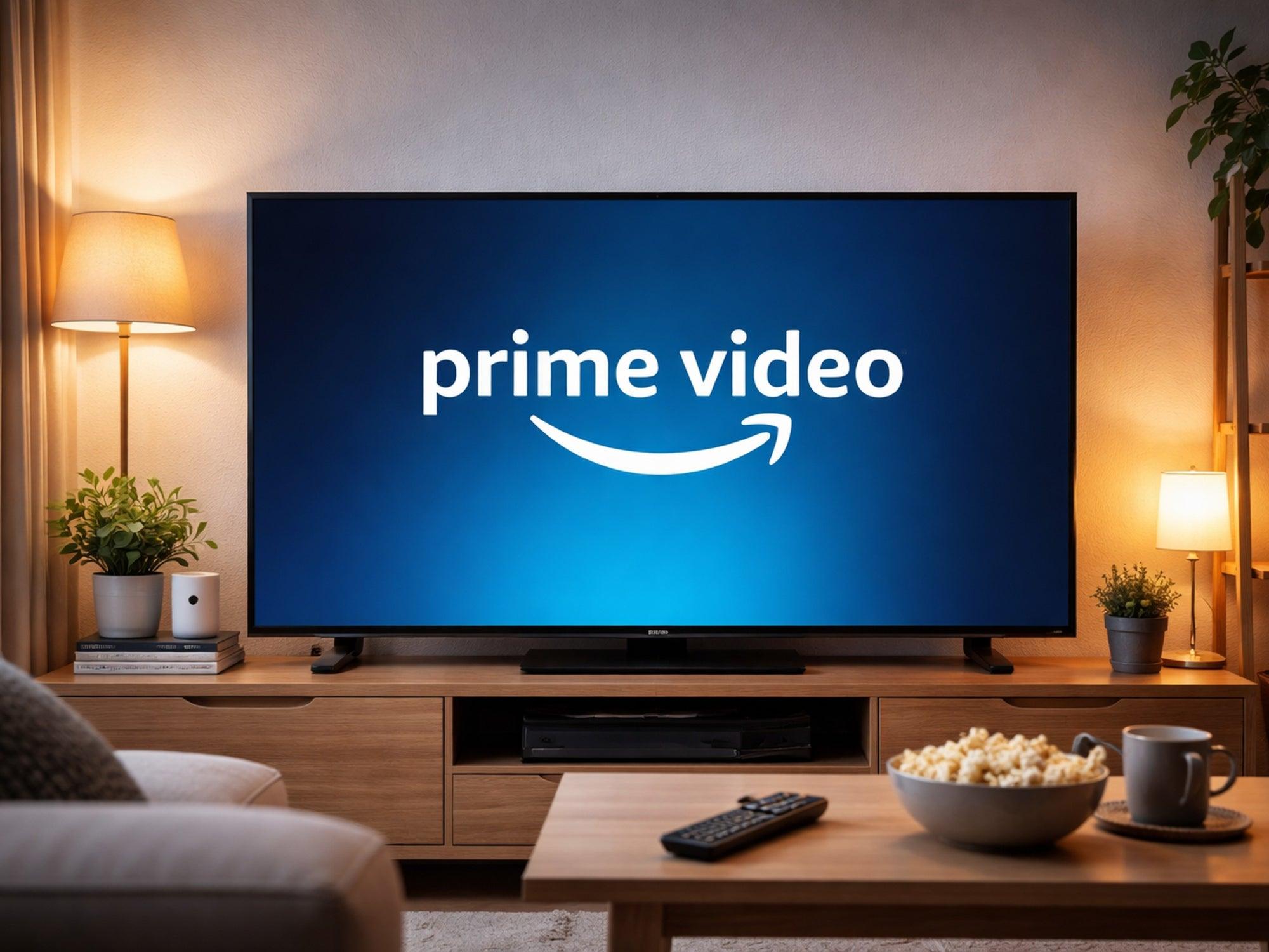 Amazon Prime Video on a television screen
