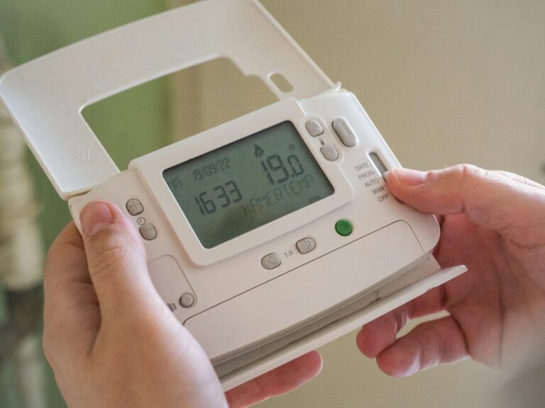 Household energy meter showing energy usage