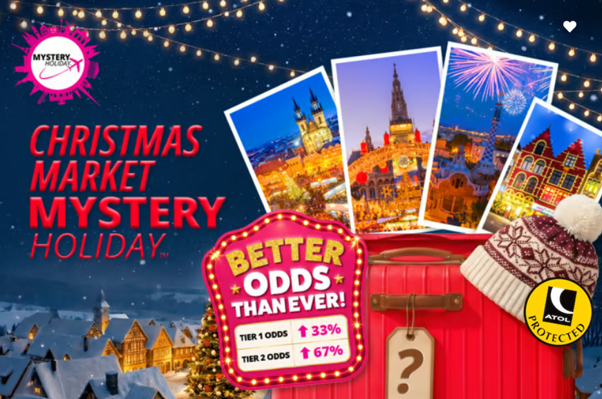 Christmas market mystery holiday deal at 5pm.co.uk