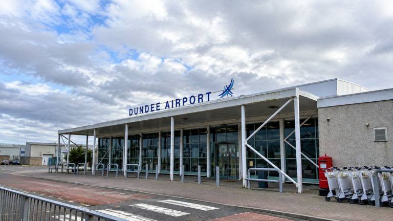 dundee airport flights end