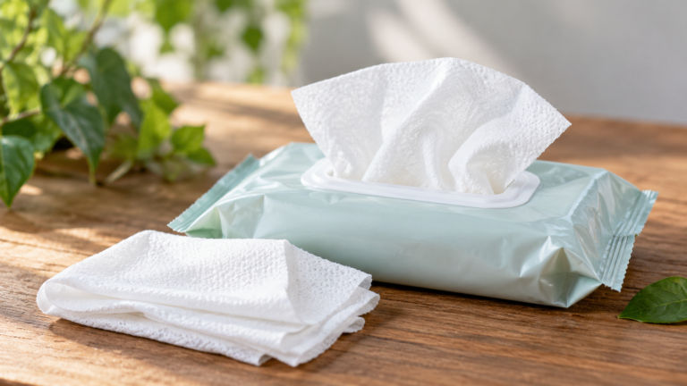 single use plastic wet wipes